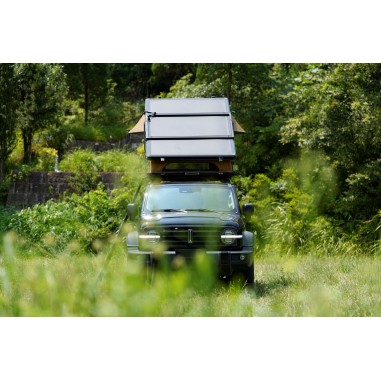 Tente de toit en aluminium Taiga 145 x 210 cm