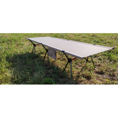 Lit de camp pour le camping  - 67 cm - 1 personne