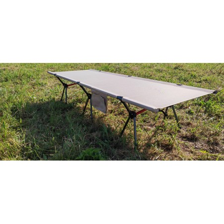 Lit de camp pour le camping  - 67 cm - 1 personne