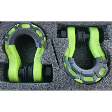 2 x  Manilles lyre 20 mm 8 T