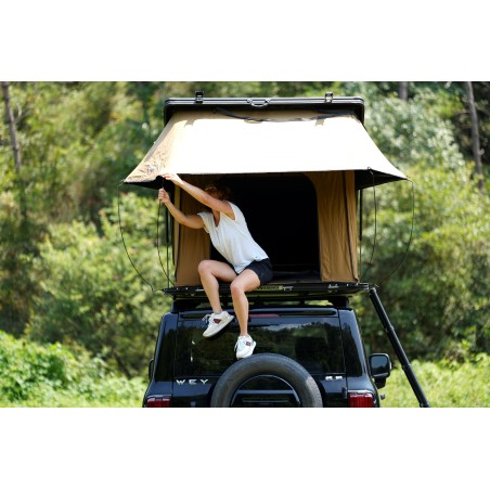 Tente de toit en aluminium Taiga 145 x 210 cm