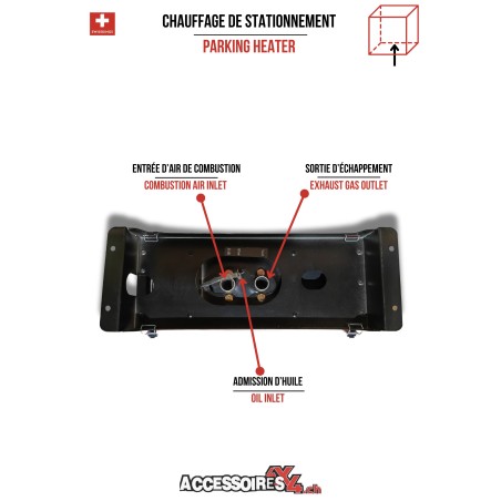 Chauffage de stationnement diesel Tout-en-Un portable 12-24 -220 V  camion auto