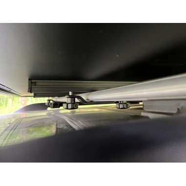 Tente de toit en aluminium Taiga 145 x 210 cm