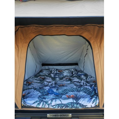 Tente de toit en aluminium Taiga 145 x 210 cm