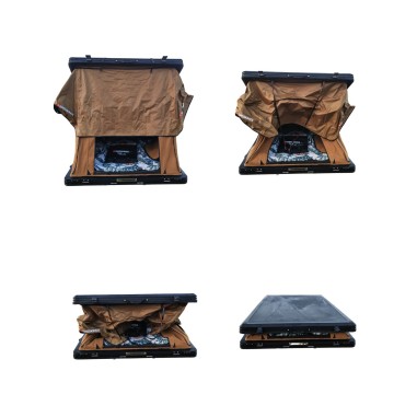 Tente de toit en aluminium Taiga 145 x 210 cm