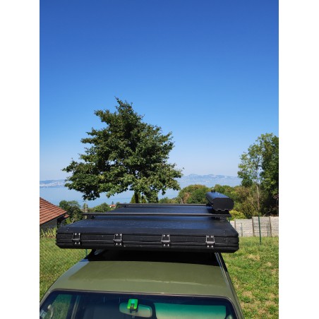 Tente de toit en aluminium Taiga 145 x 210 cm