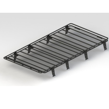 Galerie de toit avec grille Toyota HILUX 05-08
