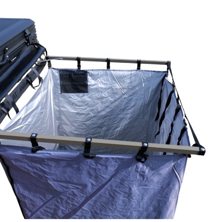 Tenda da doccia per barre o portapacchi - Swisskings 100 cm