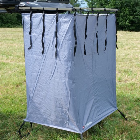 Tente de douche sur barres ou galerie  - Swisskings 100 cm