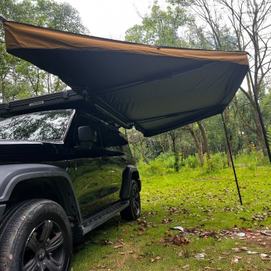 Shower tent for roof bars or roof rack - Swisskings 90 cm - with rain cover