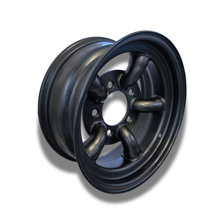 Dim.: 7 x 16 | P.C.D: 5 / 165.1 | Offset:-25 | CB: 125 | Modello: Gun Metal | Colore: maiale