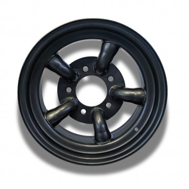 Dim.: 7 x 16 | P.C.D: 5 / 165.1 | Offset: -25 | CB: 125 | Model: Gun Metal | Color: Gray