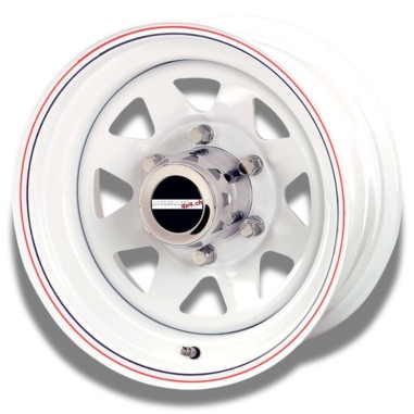 Dim.: 7 x 15 | P.C.D: 6 / 139.7 | Offset: -6 | CB: 110 | Model: Triangular | Color: matte black