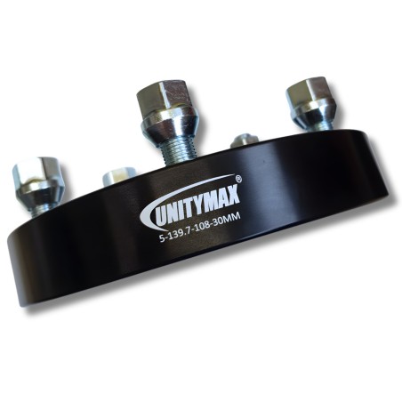 5 x 139.7 Aluminum Wheel Spacer 30 mm (5 x 5.5" Nuts 1/2")