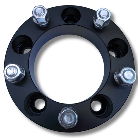 Distanziale ruota in alluminio 5 x 139.7 da 38 mm (5 x 5.5" Dadi 12 x 1.25)