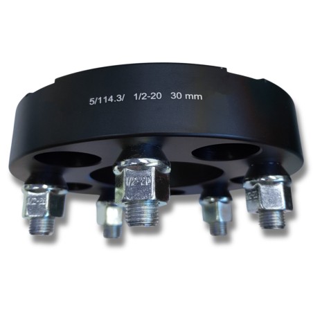 5 x 114.3 Aluminum wheel spacer 30 mm (5 x 4.5" 1/2 nuts)