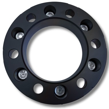 Separador de rueda de aluminio 6 x 139.7 de 38 mm (6 x 5.5" tuercas 12 x 1.50)