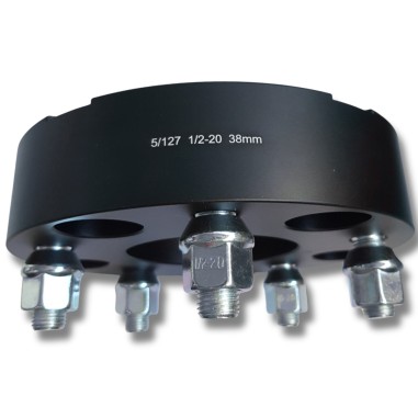 Elargisseur de voie en aluminium Jeep 5 x 127