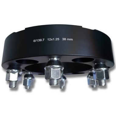 6 x 139.7 Elargisseur  aluminium 30 mm  (6 x 5.5" Ecrous 12x1.25)