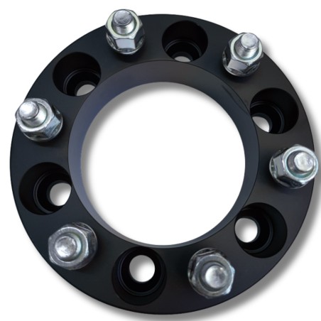 6 x 139.7 wheel Spacer aluminum 30 mm  (6 x 5.5 "12x1.25 Nuts)