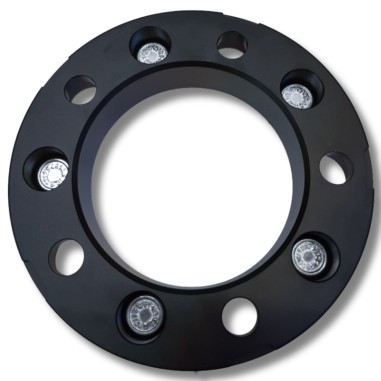 Separador de rueda de aluminio 5 x 139.7 de 30 mm (5 x 5.5" Tuercas 12 x 1.25)