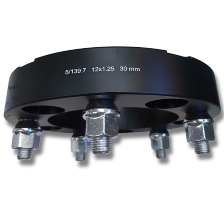 5 x 139.7 Aluminum Wheel Spacer 30 mm (5 x 5.5" Nuts 12 x 1.25)