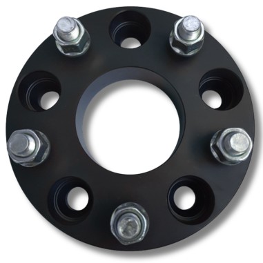 5 x 127 Elargisseur aluminium 30 mm ( 5x 5" Ecrous 1/2)