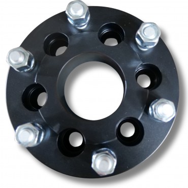 6 x 114.3 – 139.7 Aluminum Wheel Adapter 27 mm (5 x 5.5" Nuts 12 x 1.25)