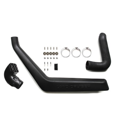 Schnorchel für Toyota Land Cruiser 71, 73, 75, 78 & 79 (Breite Front) – Quadratischer Scheinwerfer