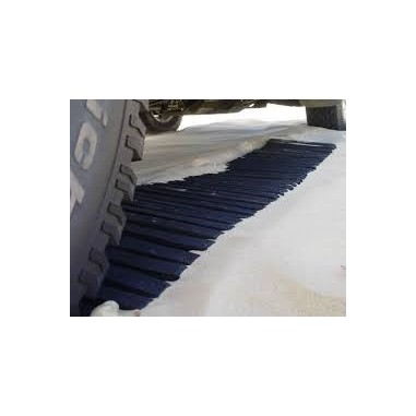 Plaque à sable en caoutchouc 120 x 30 cm 