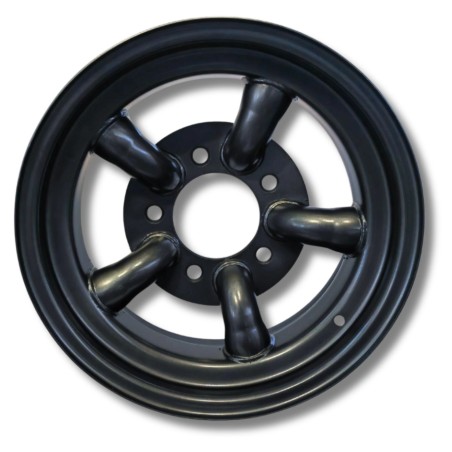 Dim.: 7 x 16 | P.C.D: 5 / 165.1 | Offset: -25 | CB: 125 | Modelo: Gun Metal| Color: cerdo