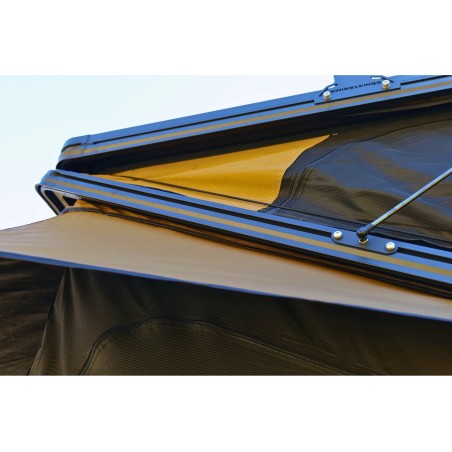 Taiga Z Series Aluminum Rooftop Tent with Pop-Up Roof – 145 x 215 cm