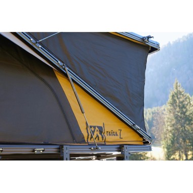 Tienda de techo de aluminio Taiga Serie Z con techo elevable – 145 x 215 cm