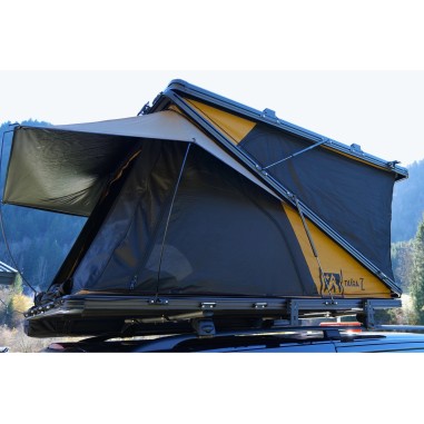 Tienda de techo de aluminio Taiga Serie Z con techo elevable – 145 x 215 cm