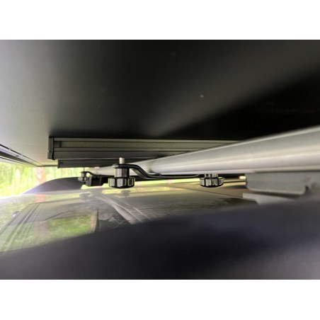 Tente de toit en aluminium Taiga 145 x 210 cm