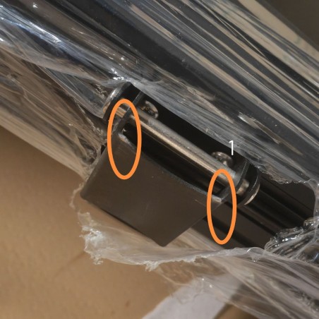 copy of Taiga hard shell aluminium 145 x 210 cm thickness 13 cm - 145 x 210 cm