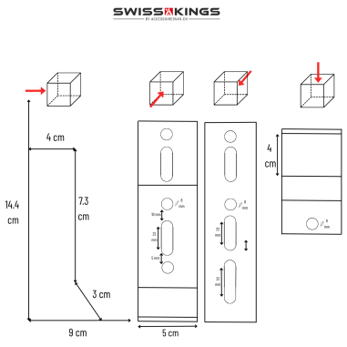 Taiga Pro-  shower tent, awning brackets