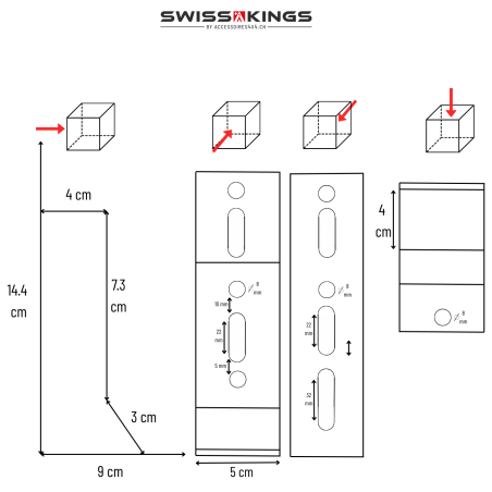Taiga Pro-  shower tent, awning brackets