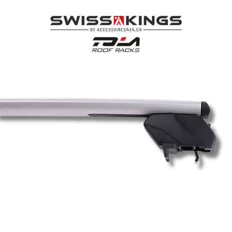 Universal roof bars for flush rail