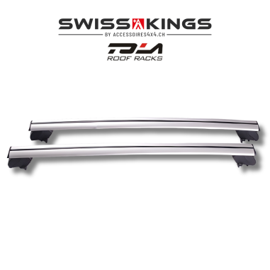 Barre portatutto universali per vetture con railing integrato