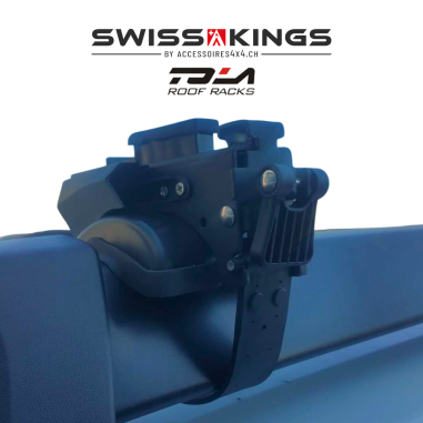 Universal roof bars for raise rail