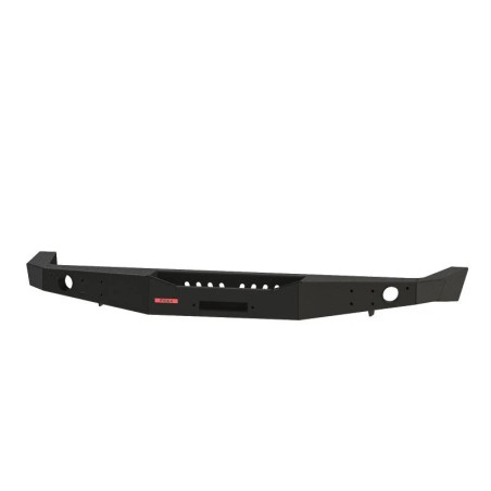 Rear bumper with winch mount for lowered Nissan Y60 body