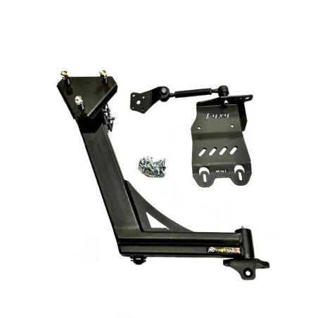 Wheel carrier specific to our rear bumper