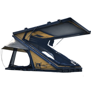 Tenda da tetto rigida per 2 persone – Swisskings Taiga Serie Z con esclusiva terrazza panoramica