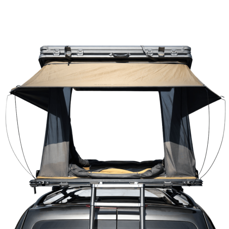 Tenda da tetto rigida per 2 persone – Swisskings Taiga Serie Z con esclusiva terrazza panoramica