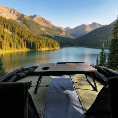 Tenda da tetto rigida per 2 persone – Swisskings Taiga Serie Pro con terrazza e vista a 180°