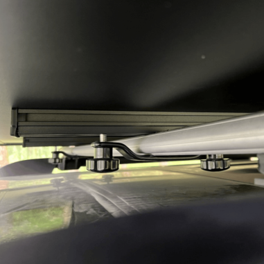 Tenda da tetto rigida per 2 persone – Swisskings Taiga Serie Pro con terrazza e vista a 180°