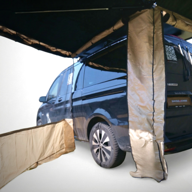 Tenda per tendalino 270° Carbone (versione sinistra)