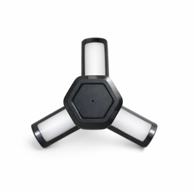 Lámpara antimosquitos LED recargable 2 en 1 con 3 pétalos – exterior, camping, resistente al agua