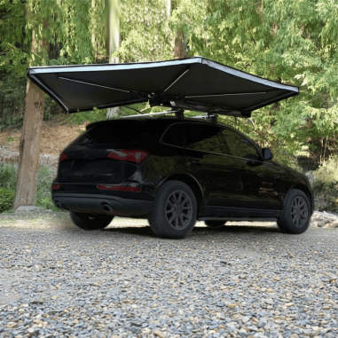 Carbon-Markise 2M Swisskings Batwing mit 270° Öffnung (Rechtsversion)